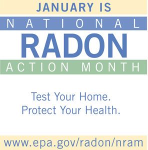 Cover photo for January Is National Radon Action Month