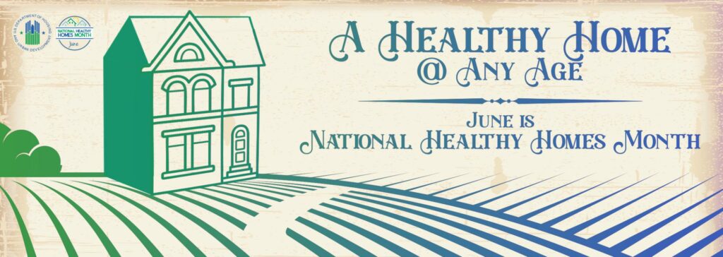 Healthy Homes Month Banner